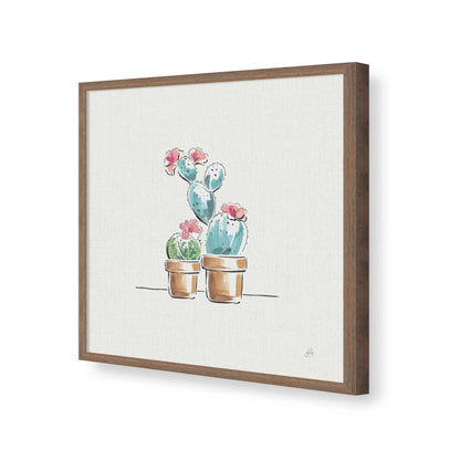 [Color:Walnut], Picture of art in a Walnut frame of the corner