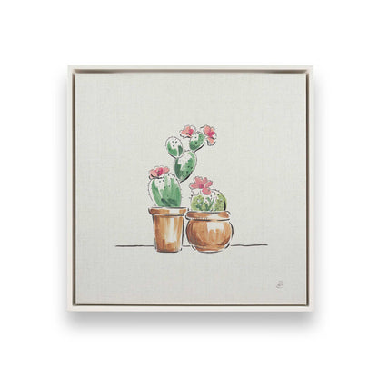 [Color:Opaque White], Picture of art in a White frame