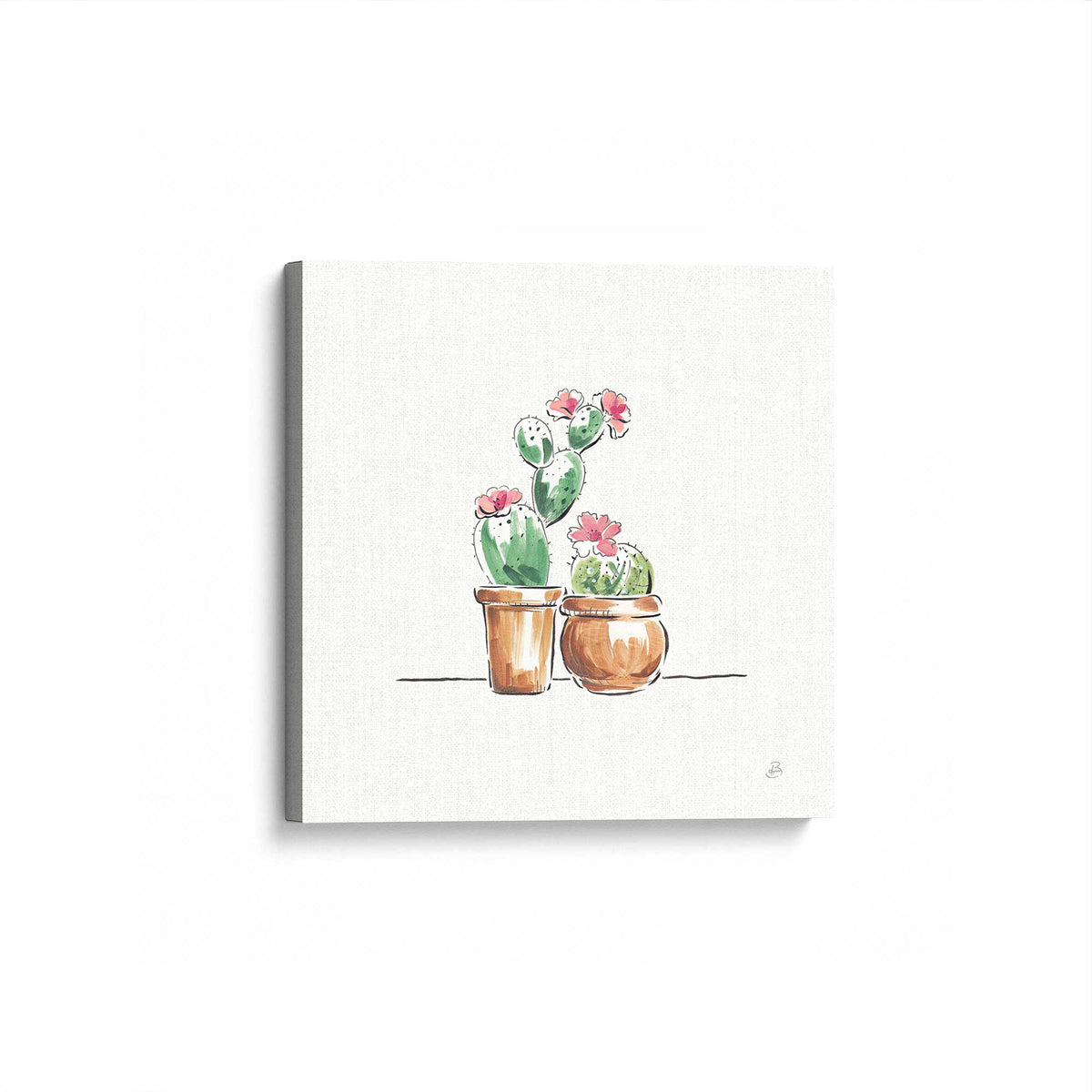[Color:Stretched Canvas], Picture of art at an angle