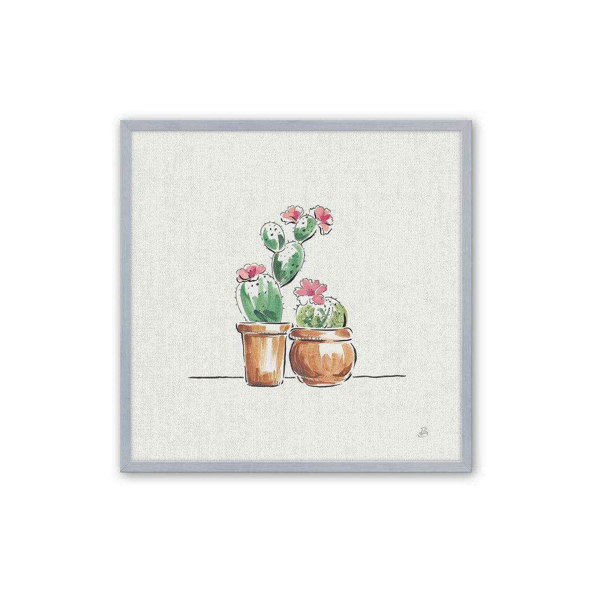 [Color:Polished Chrome], Picture of art in a Polished Chrome frame