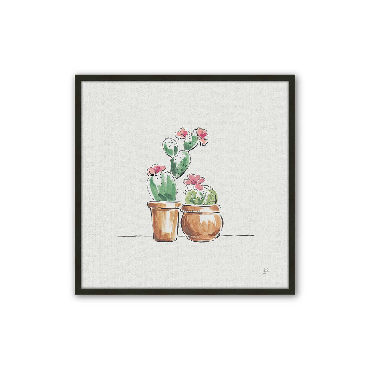 [Color:Satin Black], Picture of art in a Satin Black frame