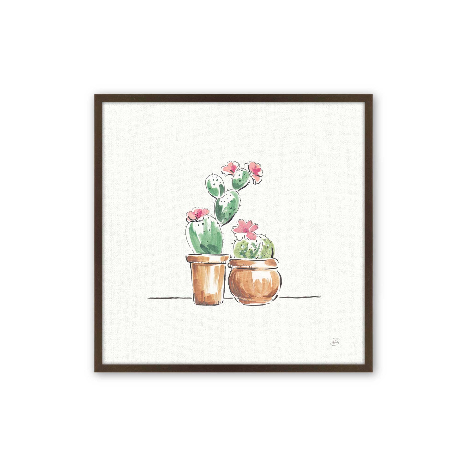 [Color:Espresso], Picture of art in a Espresso frame