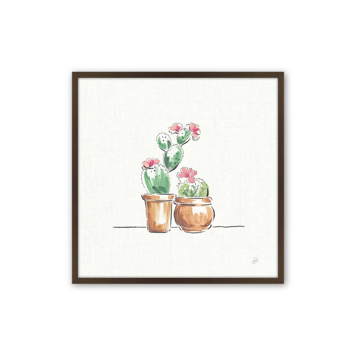 [Color:Belvinder Brown], Picture of art in a Belvinder Brown frame