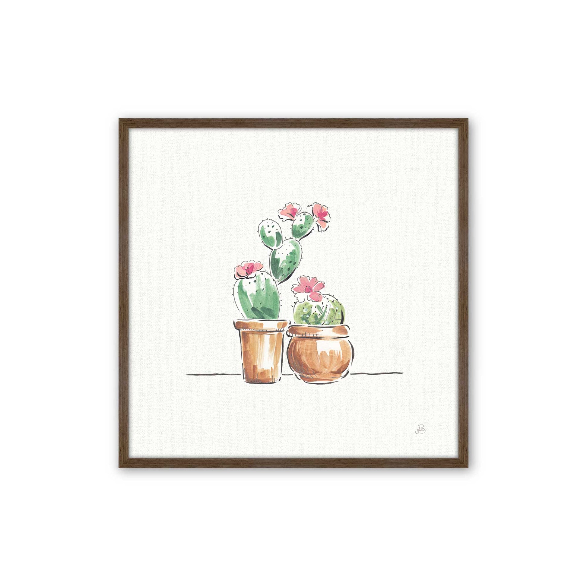 [Color:Walnut], Picture of art in a Walnut frame