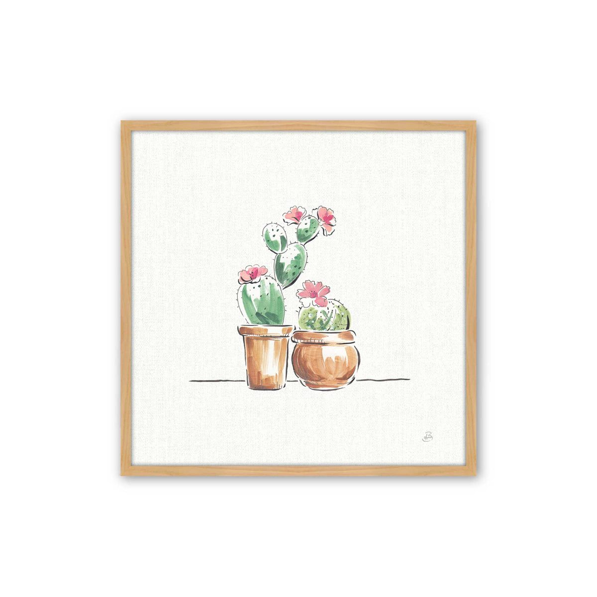 [Color:American Maple], Picture of art in an American Maple frame