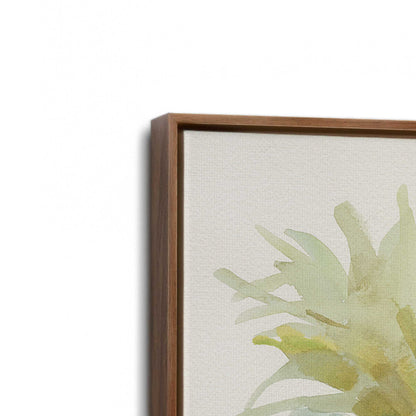 [Color:Walnut], Picture of art in a Walnut frame at an angle