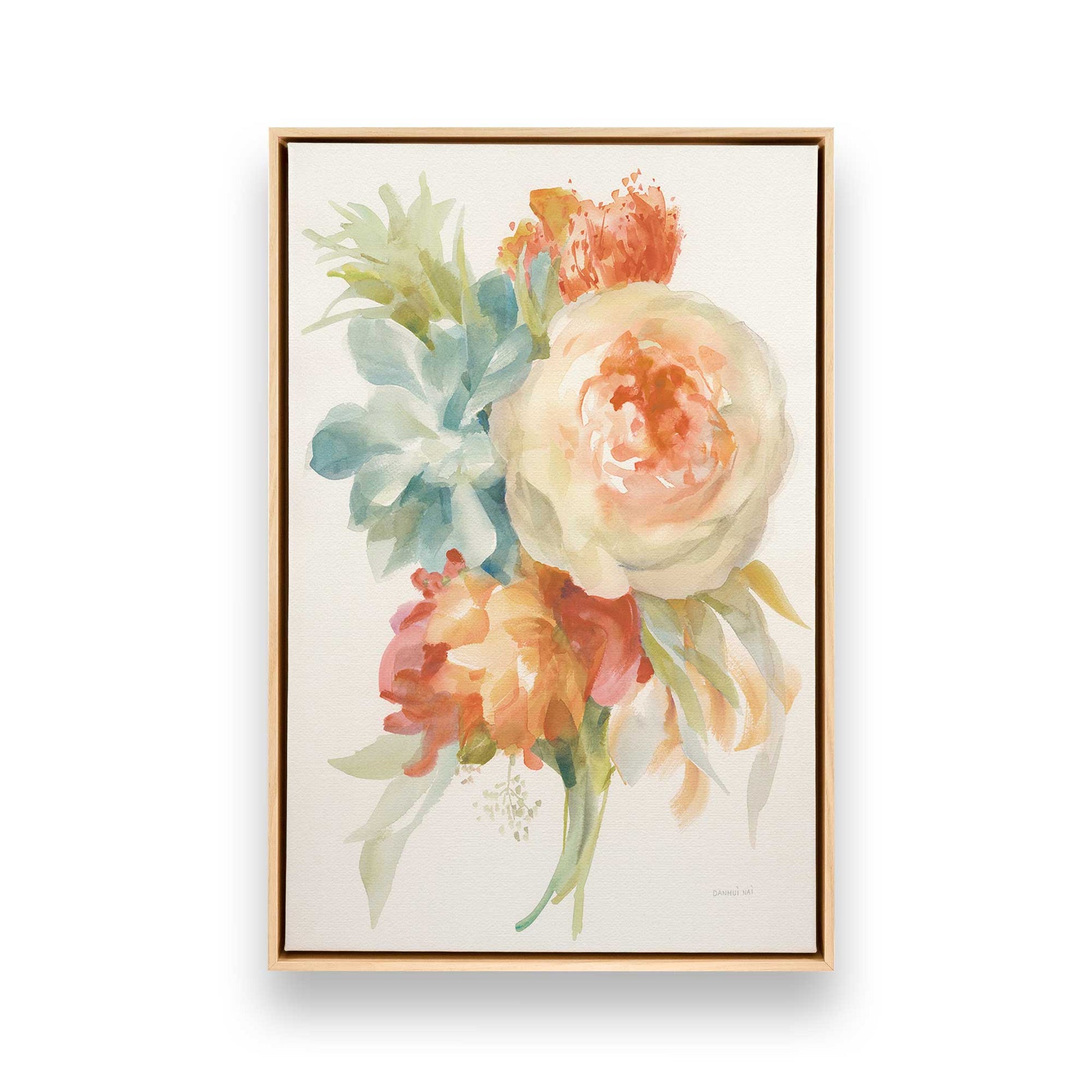 [Color:American Maple], Picture of art in a American Maple frame