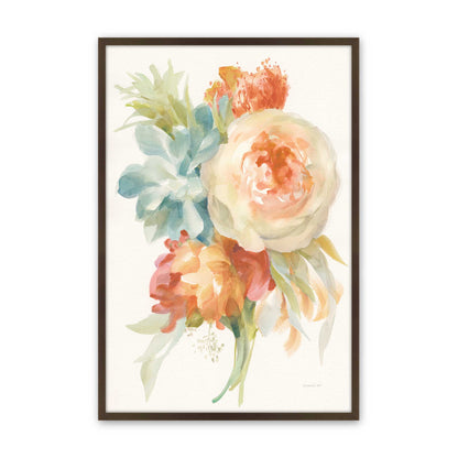 [Color:Brown], Picture of art in a Brown frame