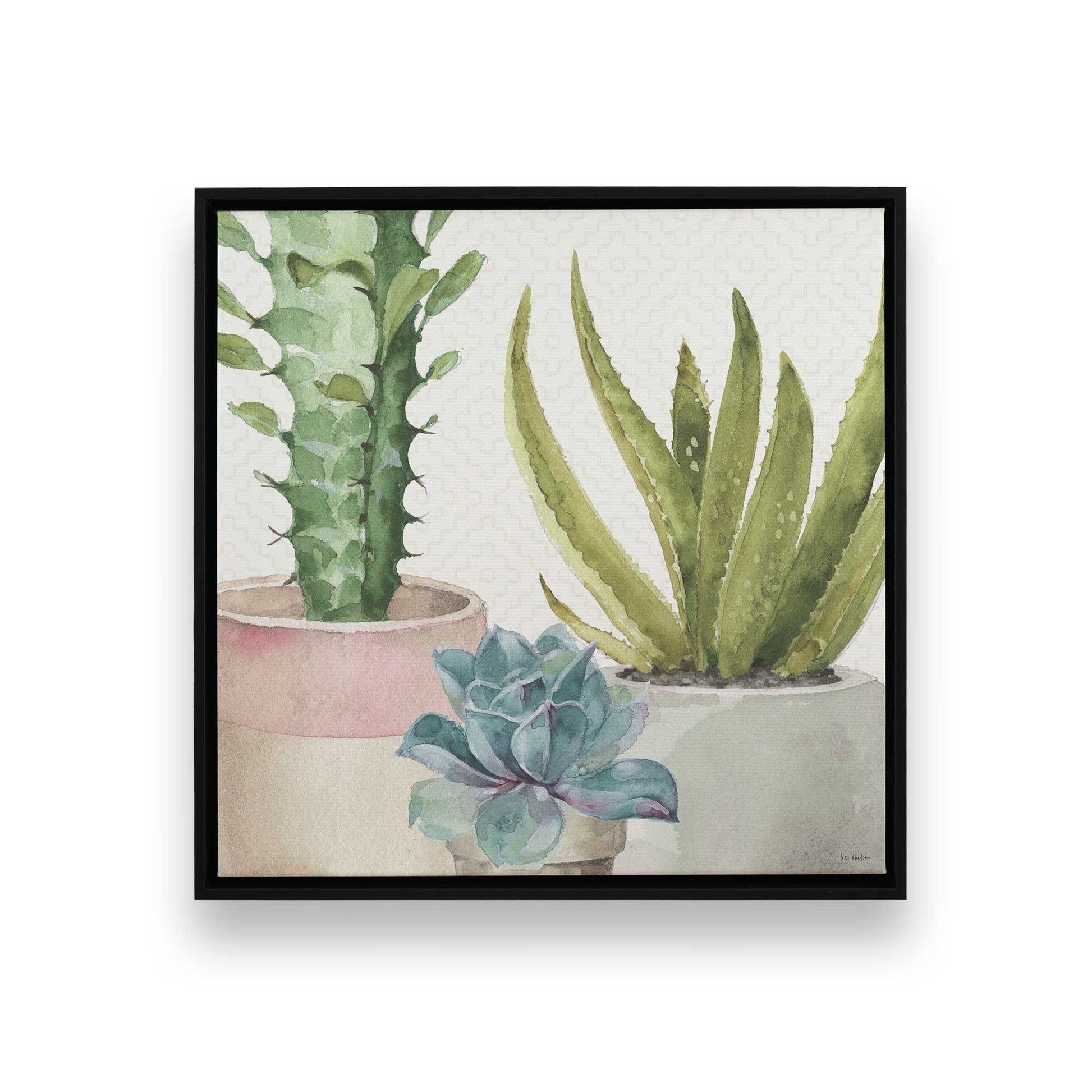 [Color:Satin Black], Picture of art in a Satin Black frame