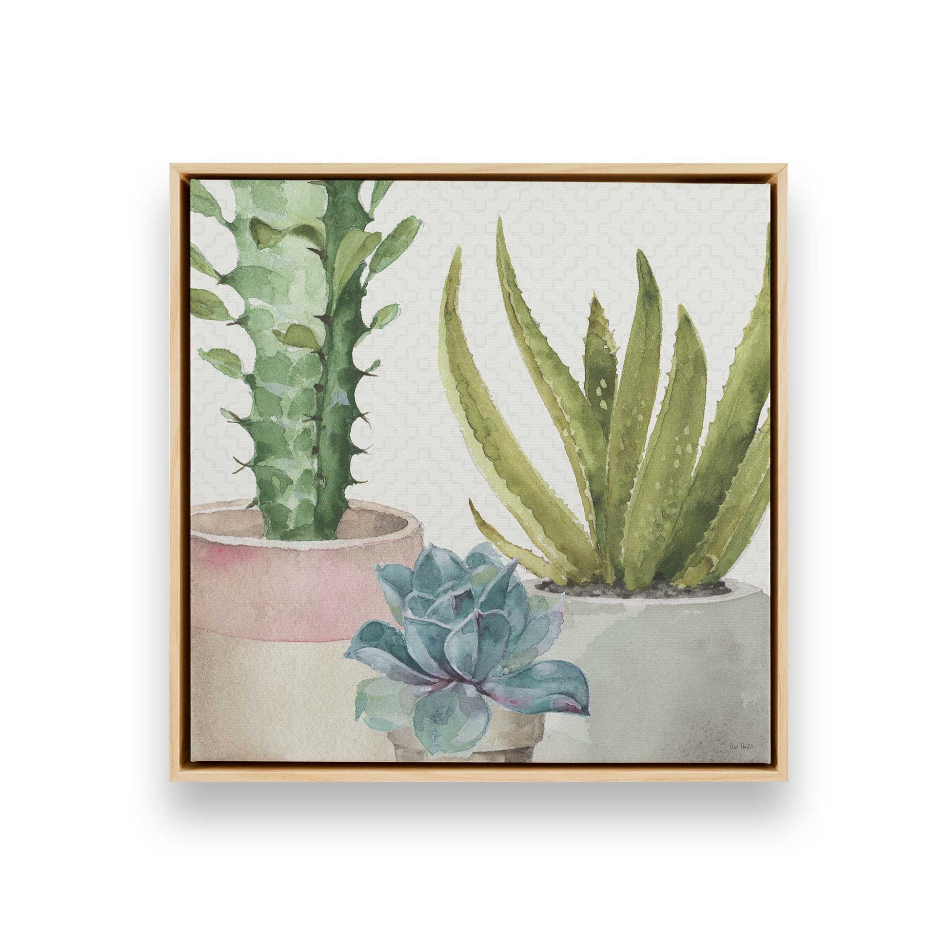 [Color:American Maple], Picture of art in a American Maple frame
