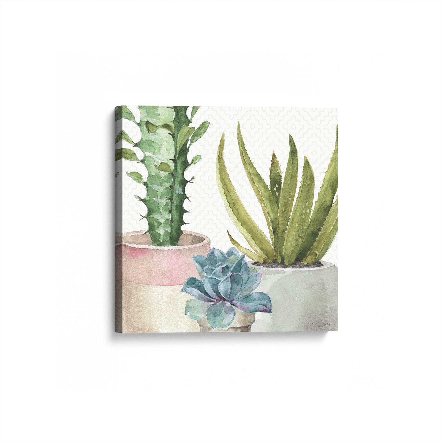 [Color:Stretched Canvas], Picture of art at an angle