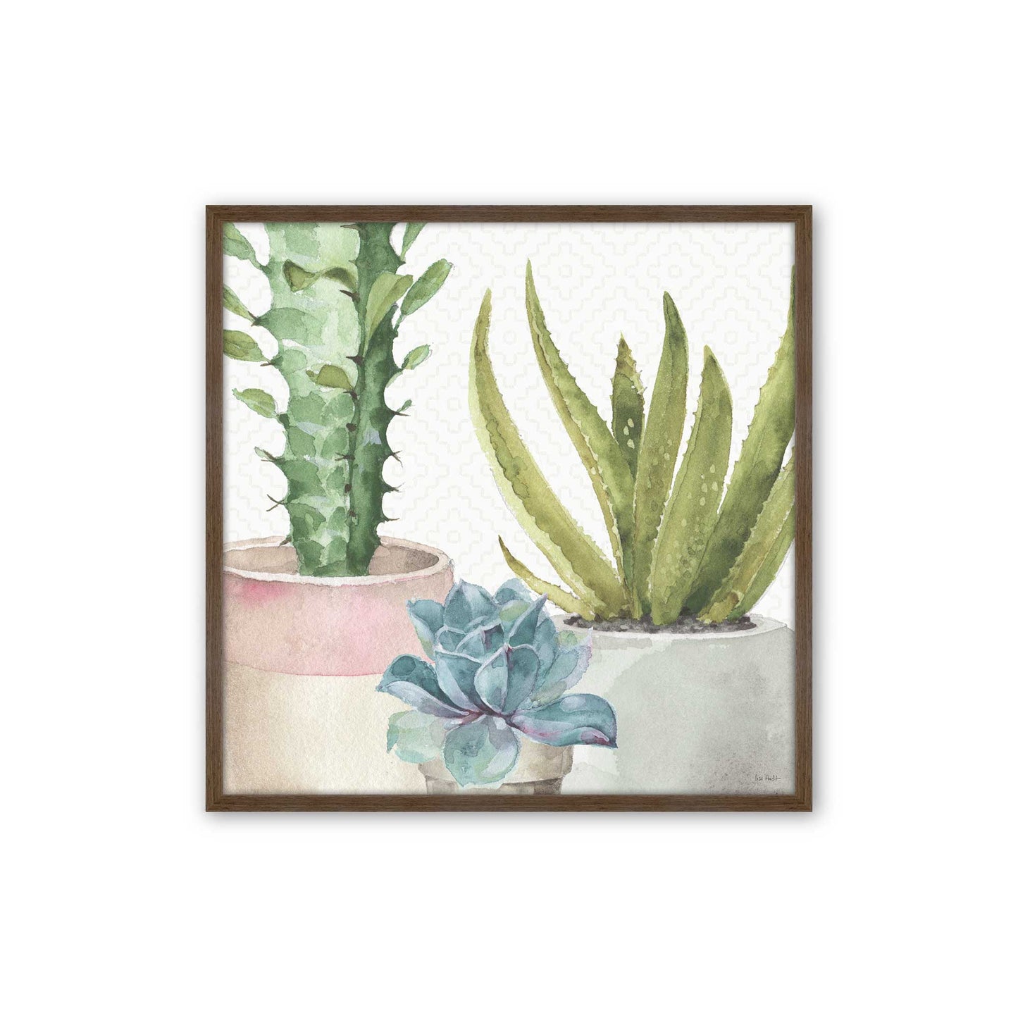 [Color:Walnut], Picture of art in a Walnut frame