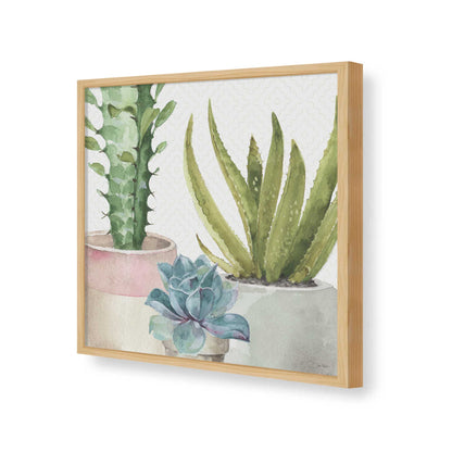 [Color:American Maple], Picture of art in a American Maple frame of the corner