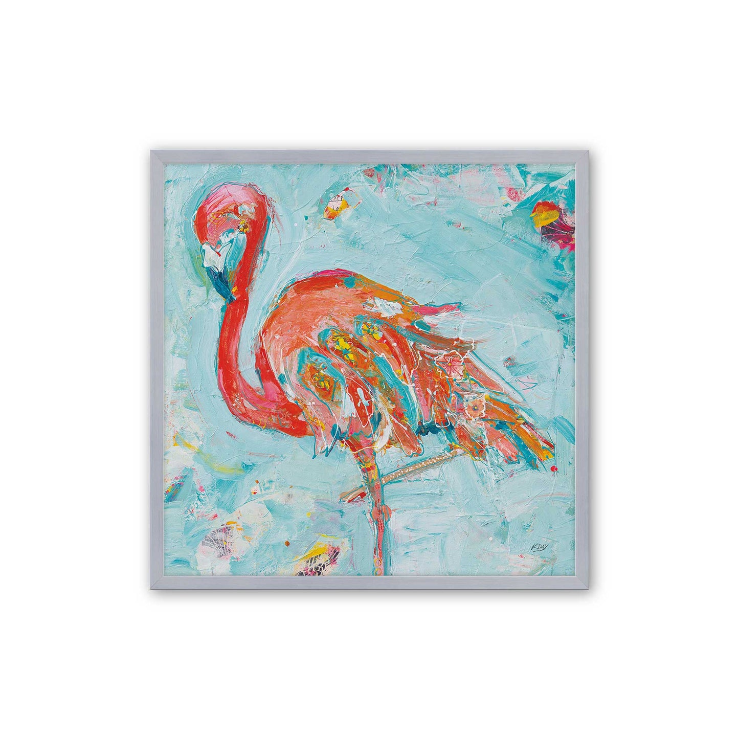 [Color:Polished Chrome], Picture of art in a Polished Chrome frame