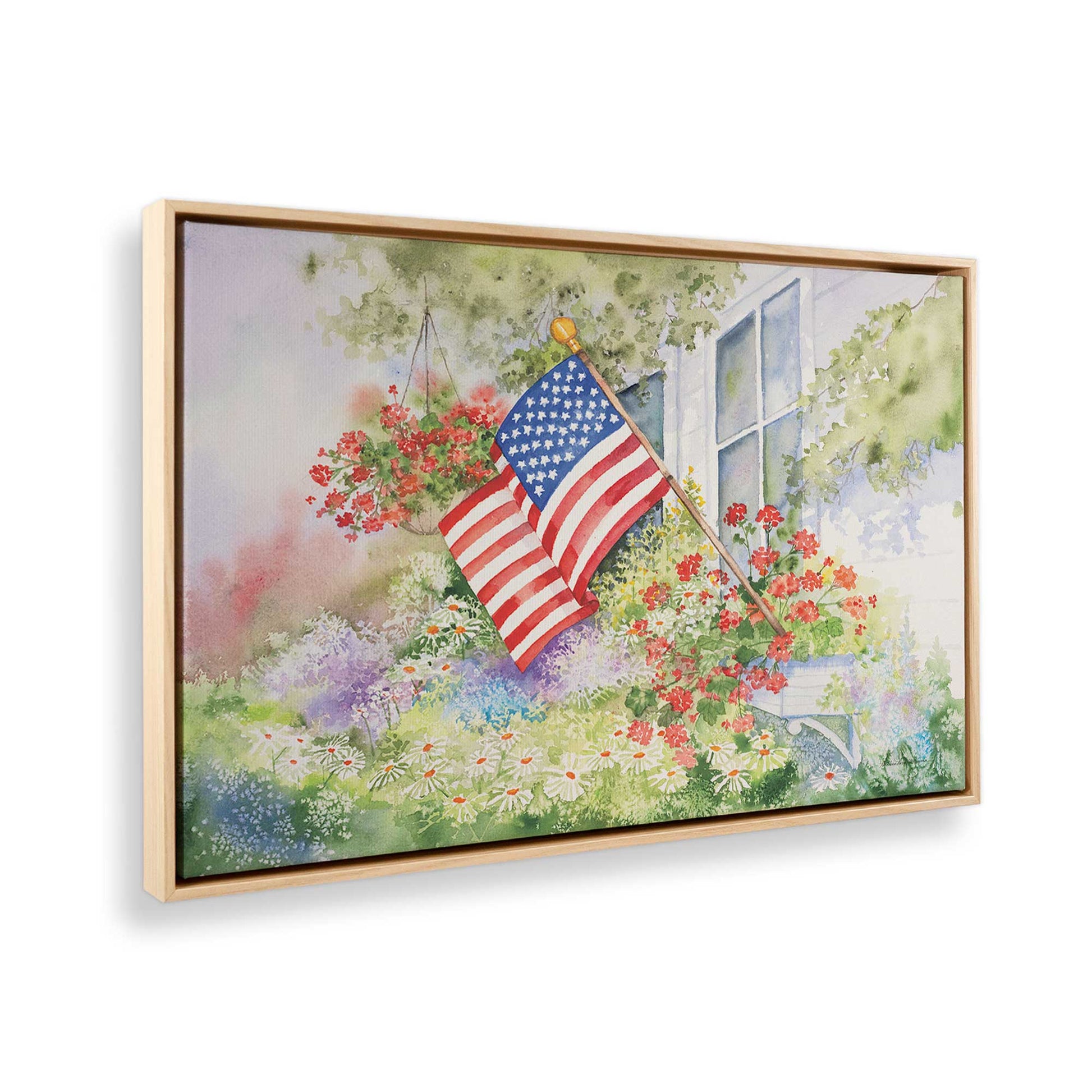 [Color:American Maple], Picture of the corner of the art