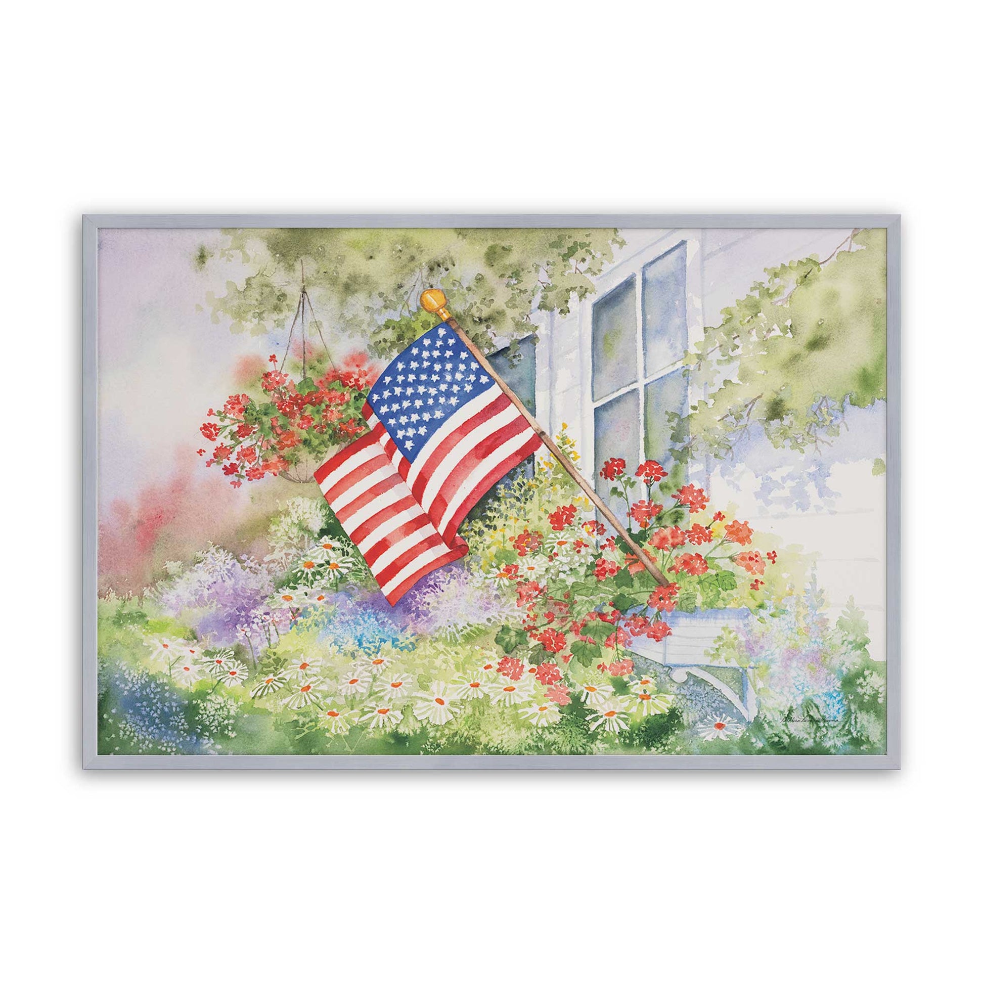 [Color:Polished Chrome], Picture of art in a Polished Chrome frame