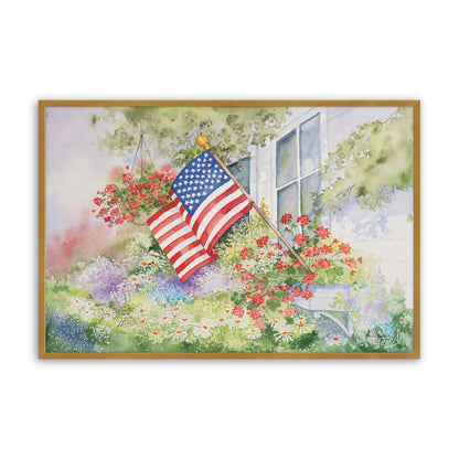 [Color:Polished Gold], Picture of art in a Polished Gold frame