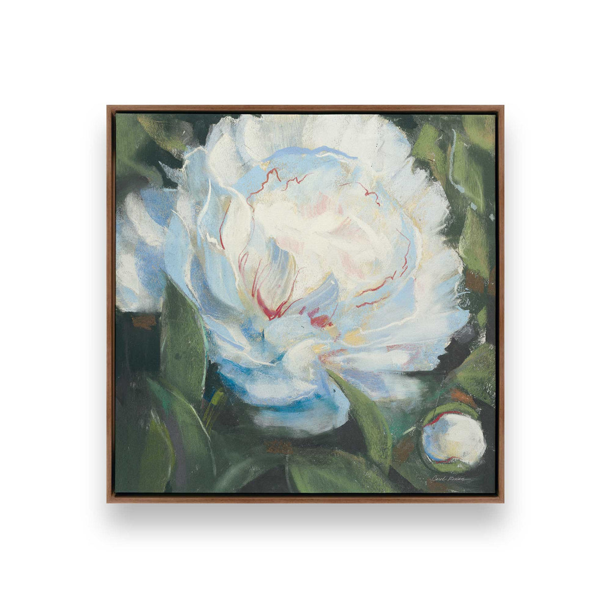 [Color:Walnut], Picture of art in a Walnut frame