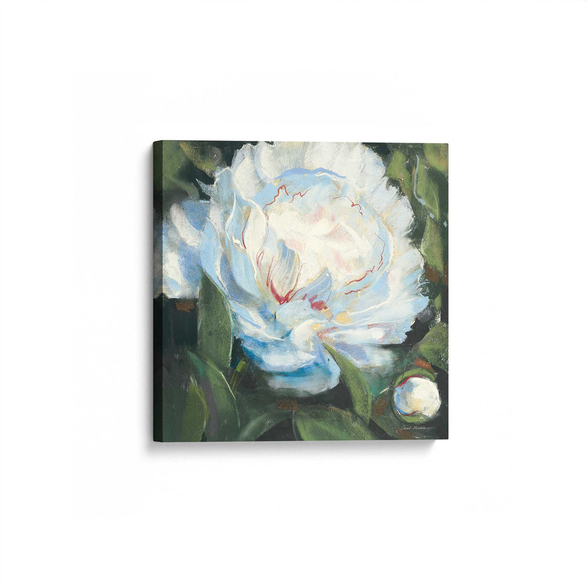 [Color:Stretched Canvas], Picture of art at an angle