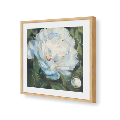 [Color:American Maple], Picture of art in a American Maple frame of the corner