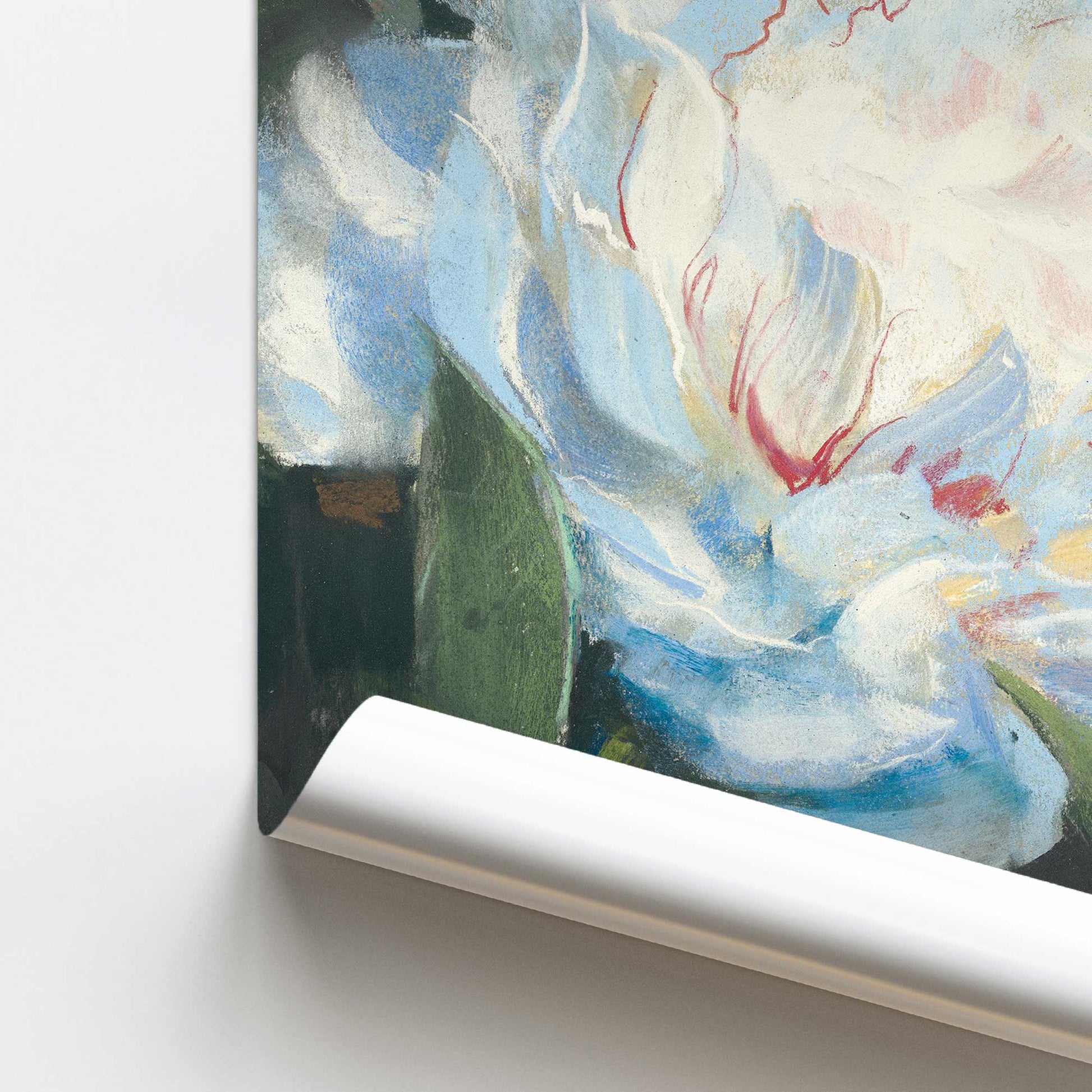 [Color:Rolled Print], Picture of close up of art