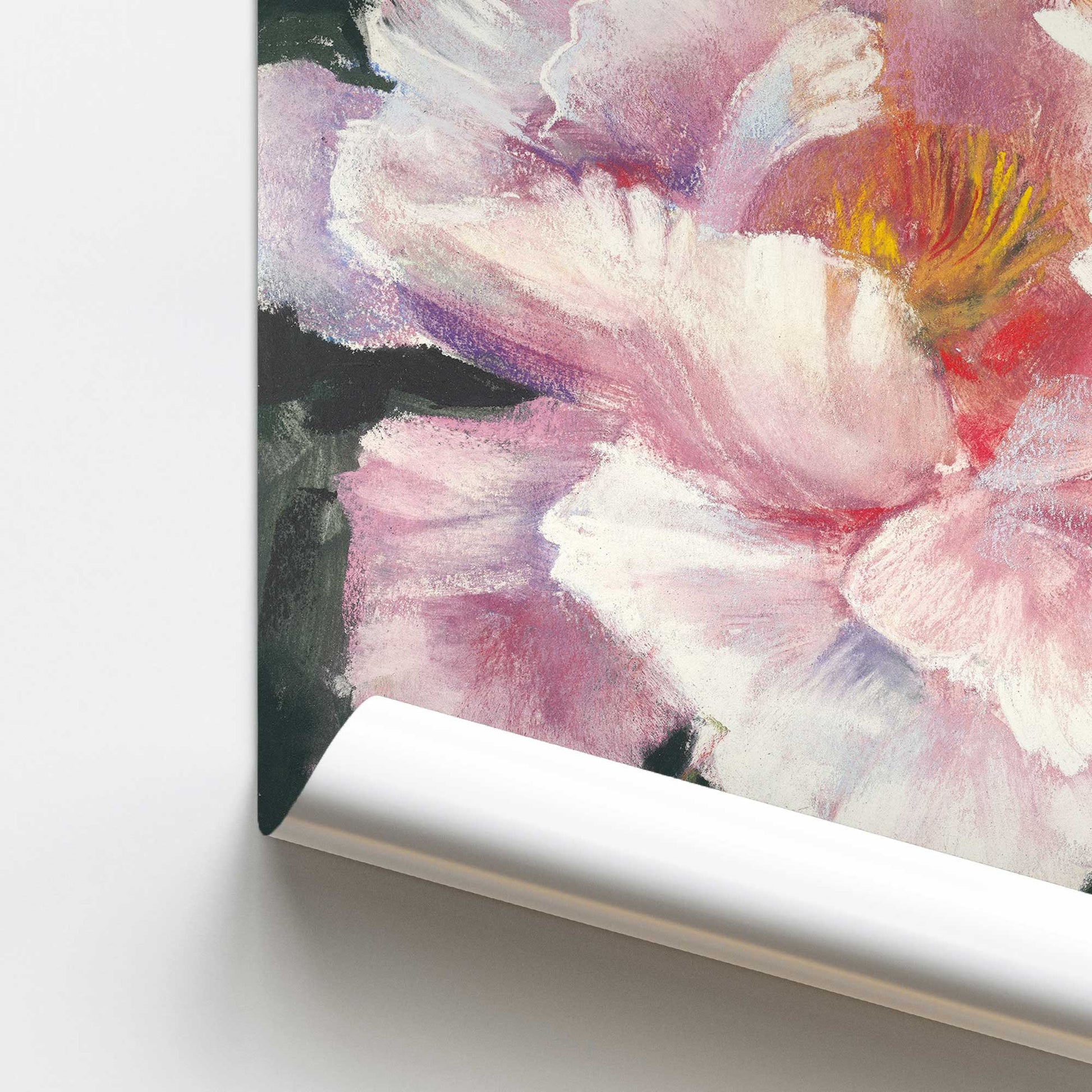 [Color:Rolled Print], Picture of close up of art