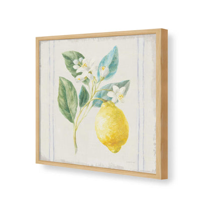 [Color:American Maple], Picture of art in a American Maple frame of the corner
