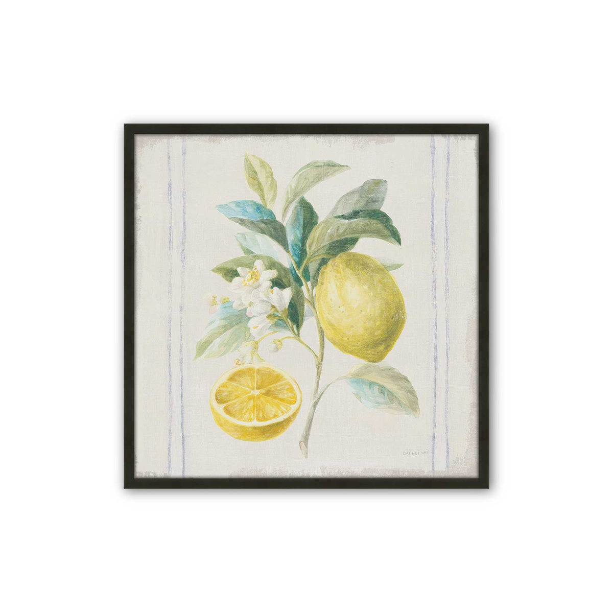 [Color:Satin Black], Picture of art in a Satin Black frame