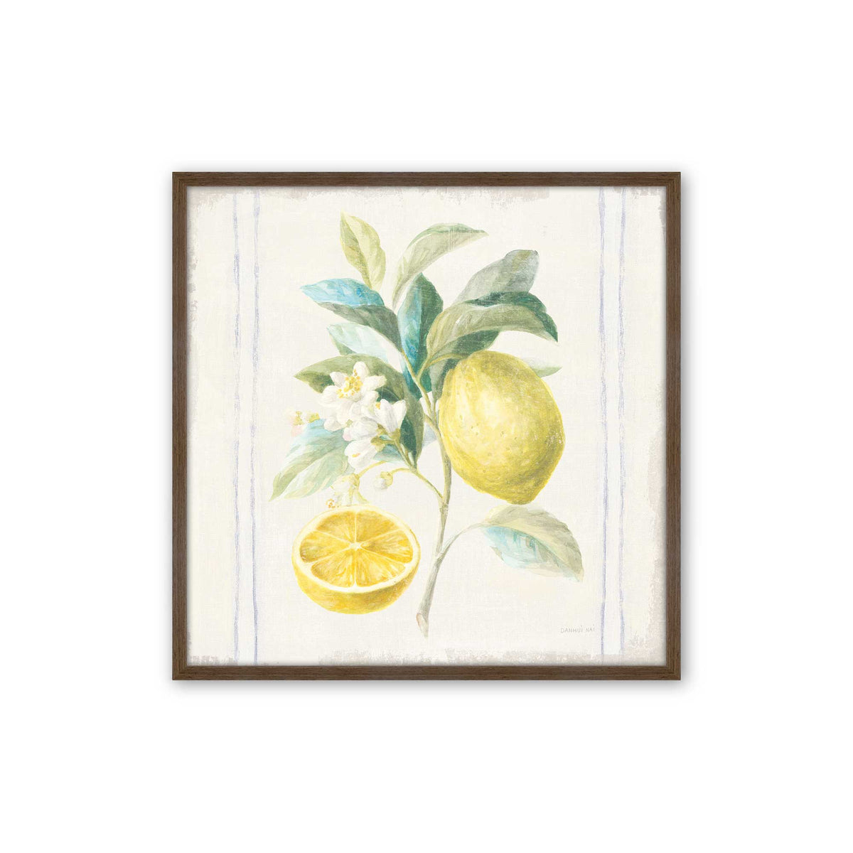 [Color:Walnut], Picture of art in a Walnut frame