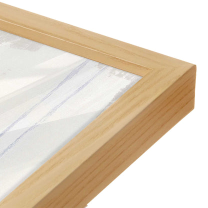 [Color:American Maple], Picture of art in a American Maple frame at an angle