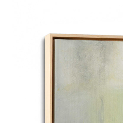 [Color:American Maple], Picture of art in a American Maple frame at an angle