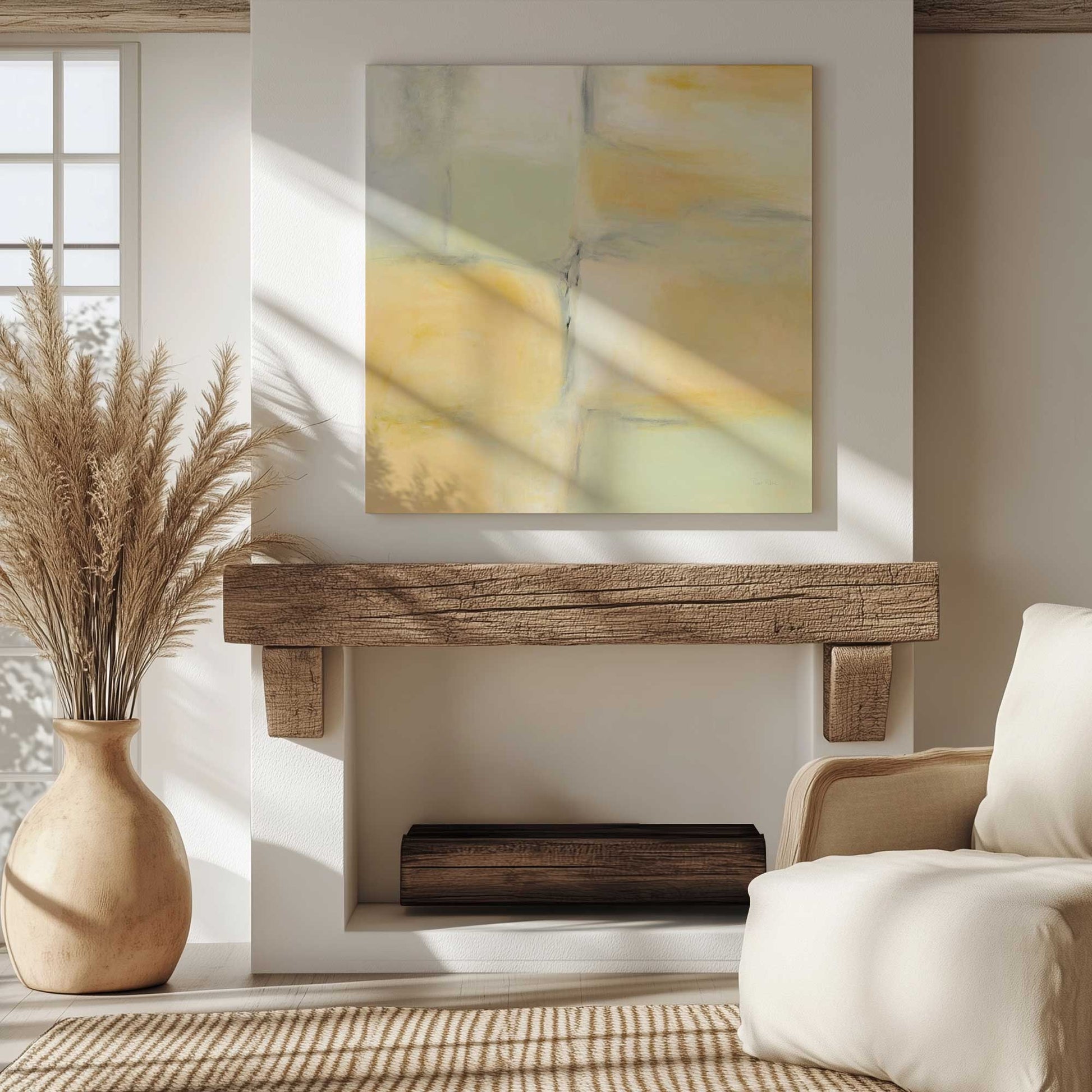 Picture of art in a room