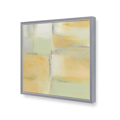 [Color:Polished Chrome], Picture of art in a Polished Chrome frame of the corner