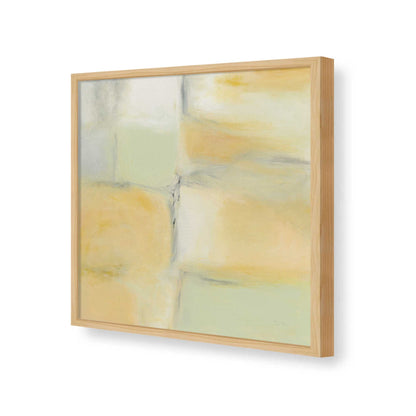 [Color:American Maple], Picture of art in a American Maple frame of the corner