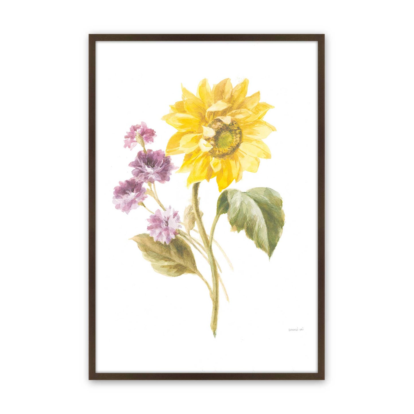 [Color:Belvinder Brown], Picture of art in a Belvinder Brown frame