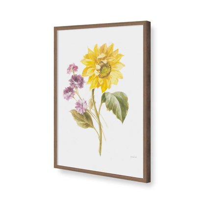 [Color:Walnut], Picture of art in a Walnut frame of the corner