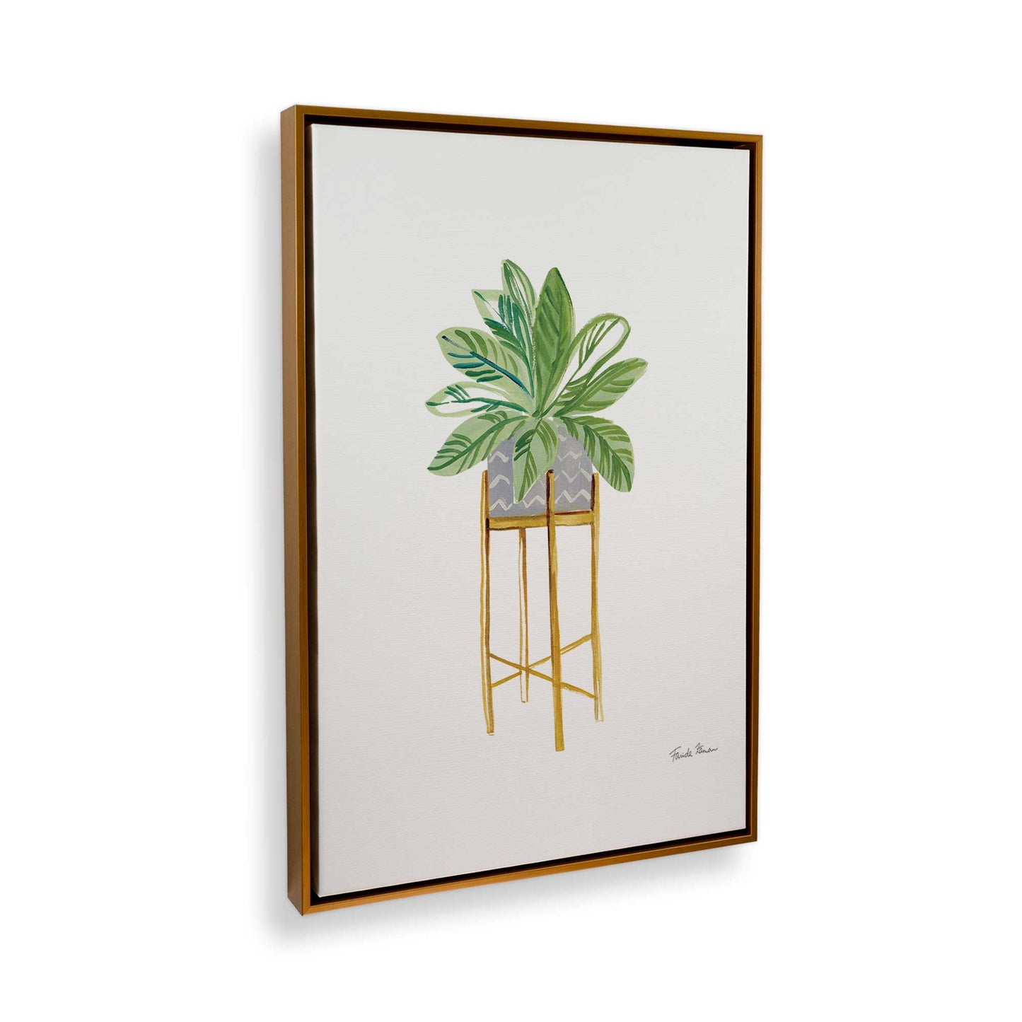 [Color:Polished Gold], Picture of the corner of the art