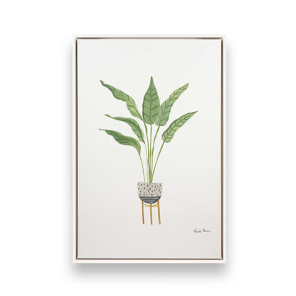 [Color:Opaque White], Picture of art in a White frame