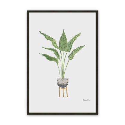[Color:Satin Black], Picture of art in a Satin Black frame
