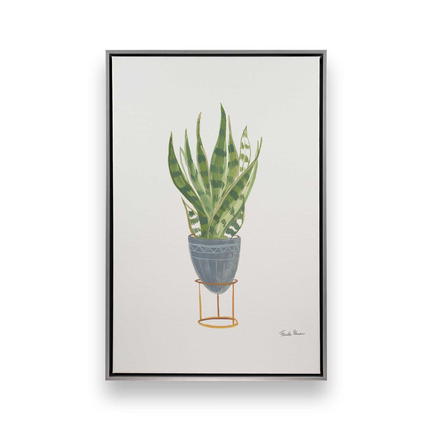 [Color:Polished Chrome], Picture of art in a Polished Chrome frame