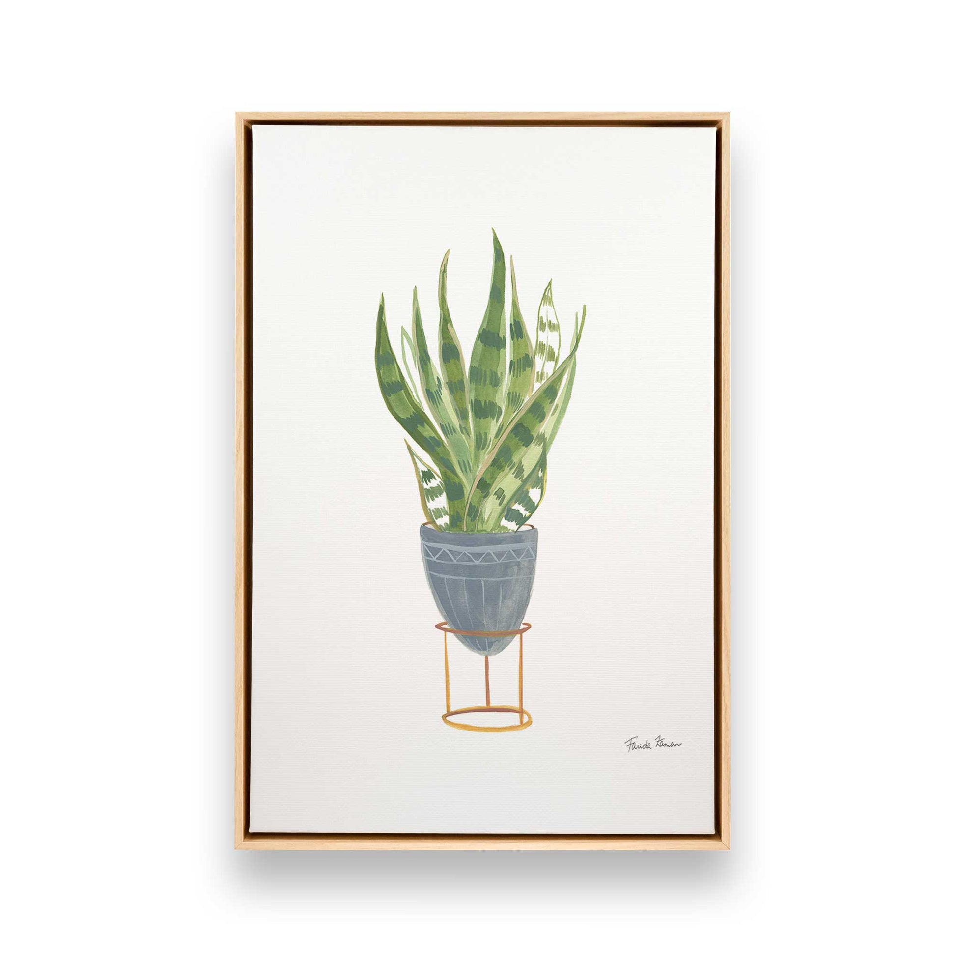 [Color:American Maple], Picture of art in a American Maple frame