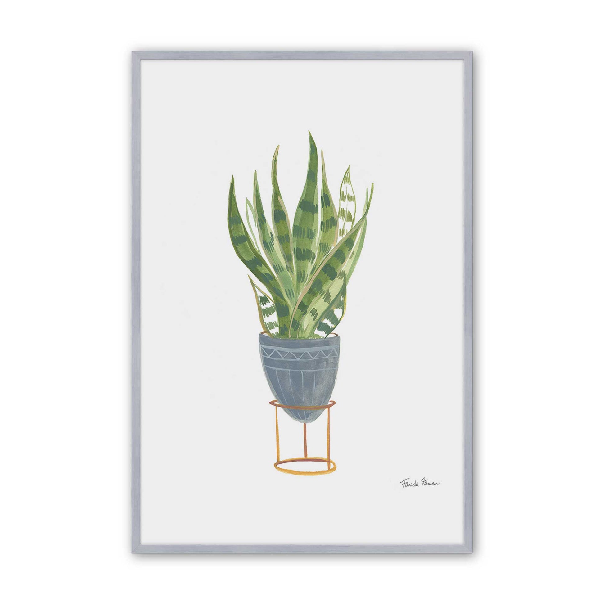 [Color:Polished Chrome], Picture of art in a Polished Chrome frame