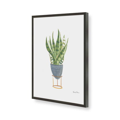 [Color:Satin Black], Picture of art in a Satin Black frame of the corner