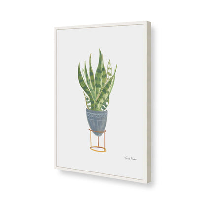 [Color:Opaque White], Picture of art in a Opaque White frame of the corner