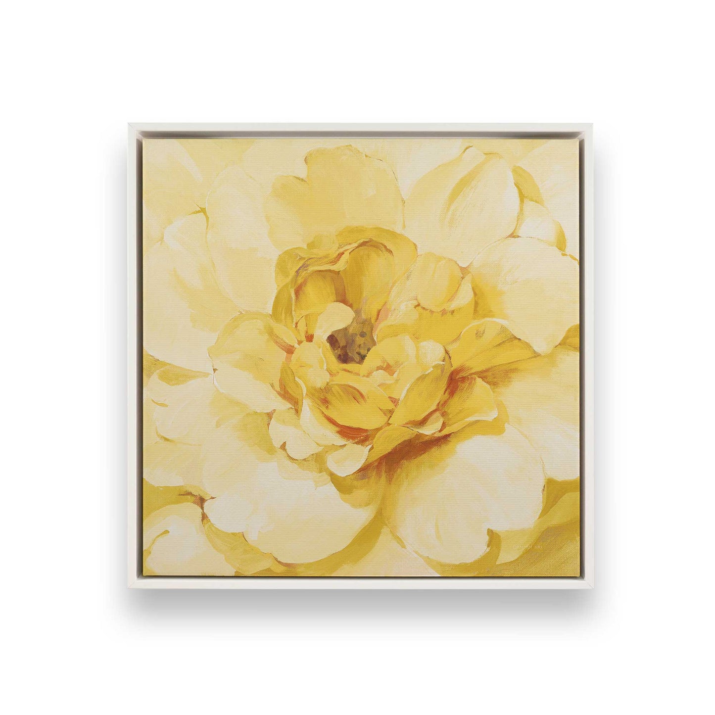 [Color:Opaque White], Picture of art in a White frame