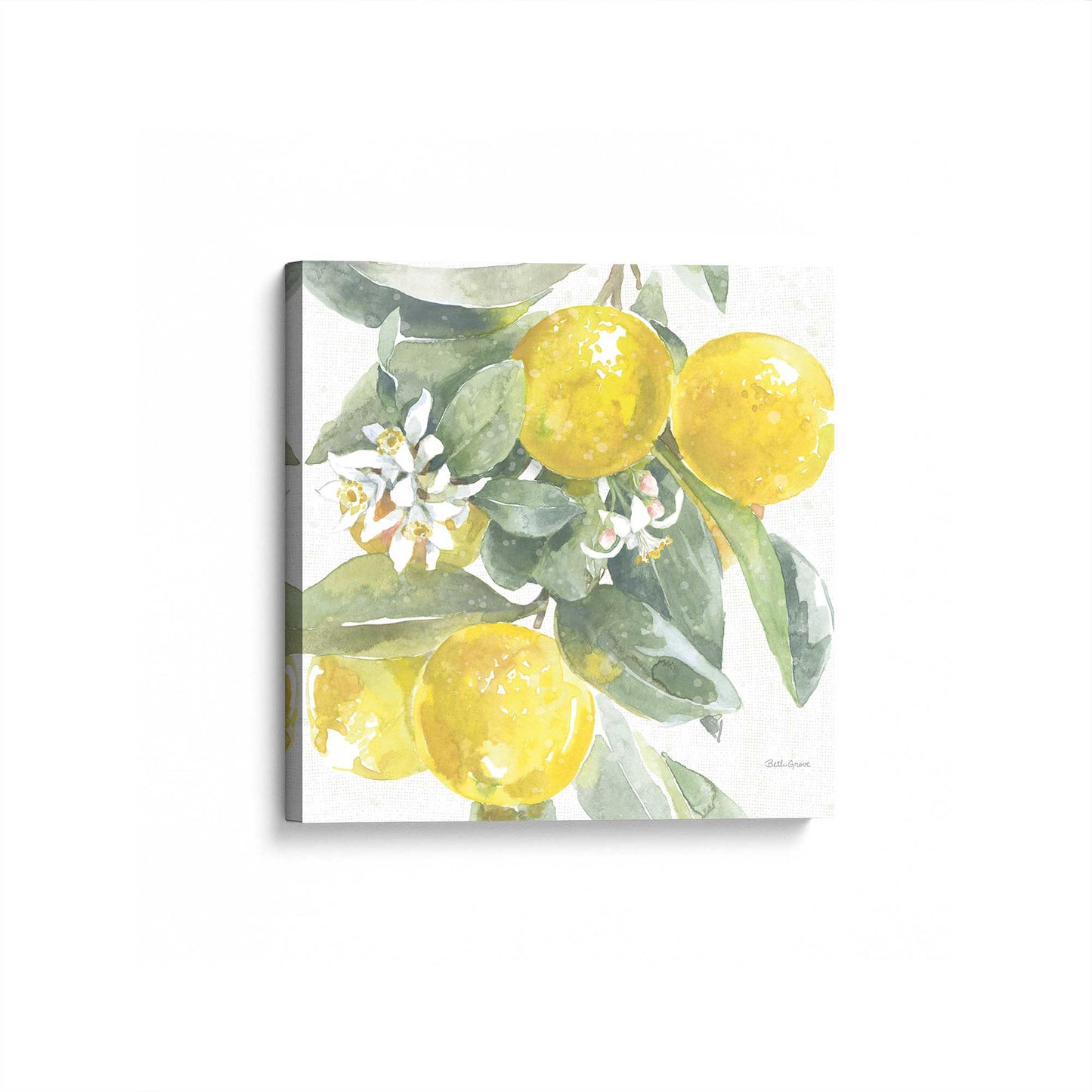 [Color:Stretched Canvas], Picture of art at an angle