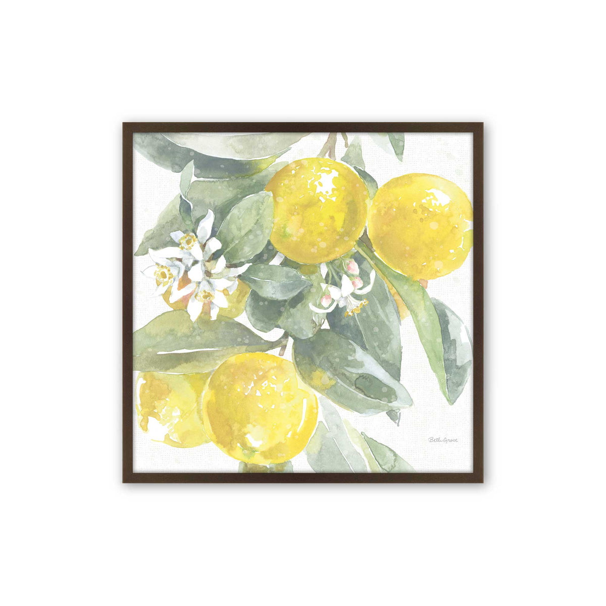 [Color:Belvinder Brown], Picture of art in a Belvinder Brown frame