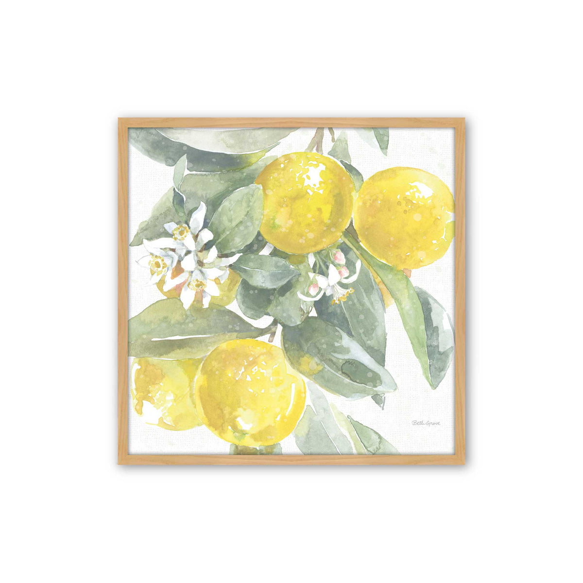 [Color:American Maple], Picture of art in an American Maple frame