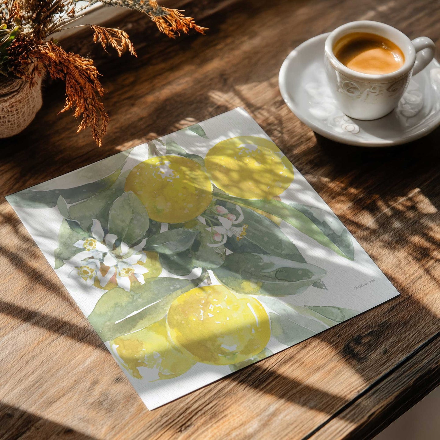 [Color:Rolled Print], Picture of close up of art