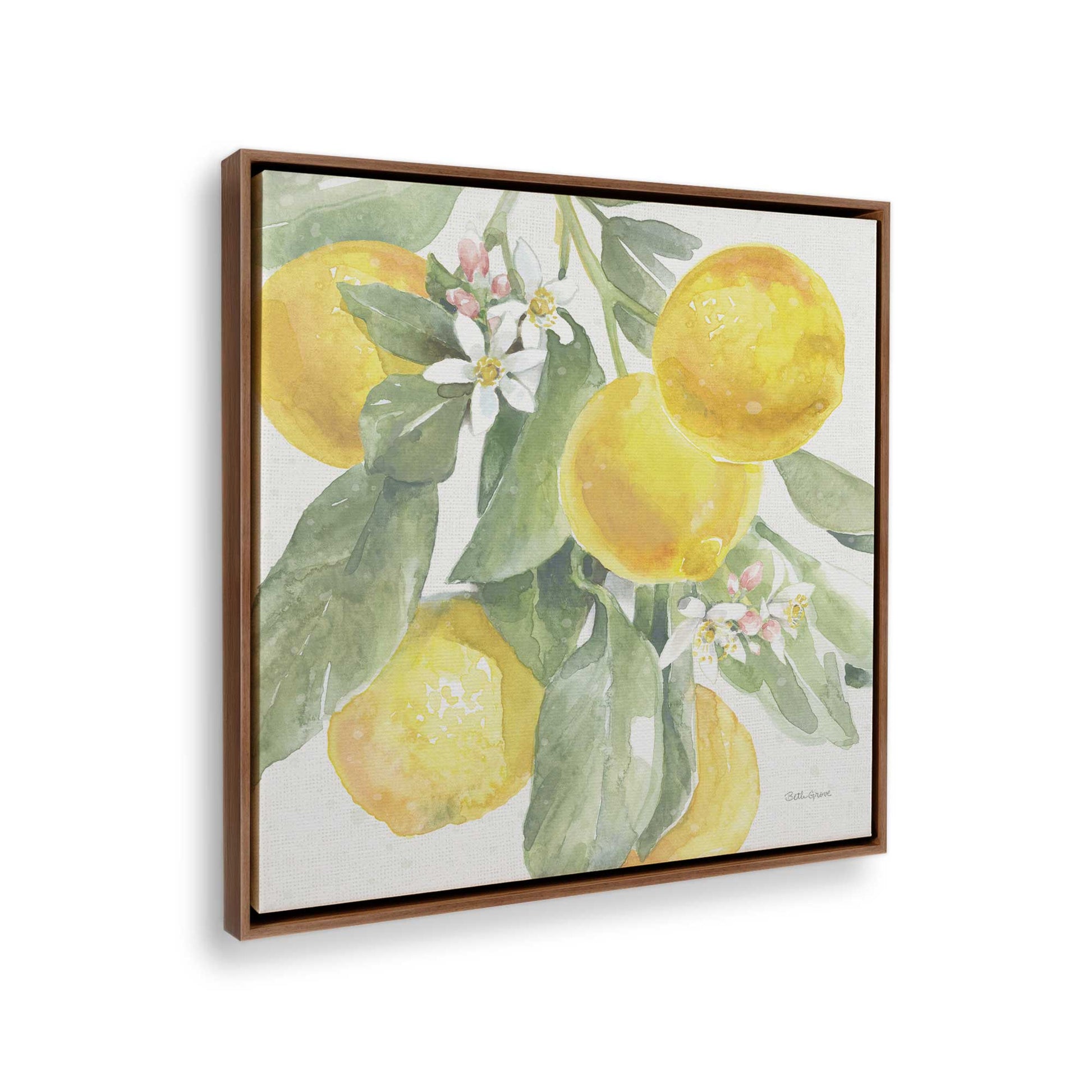 [Color:Walnut], Picture of the corner of the art